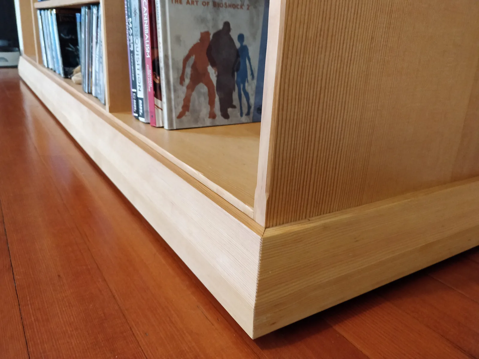 Custom media console · the open end